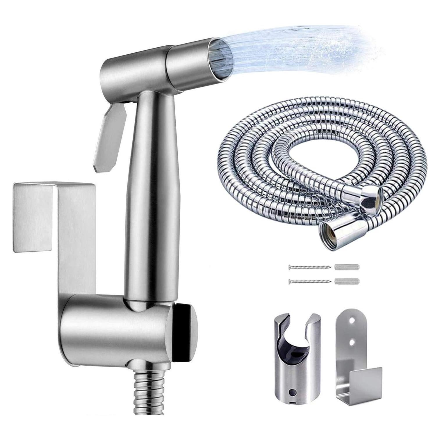 Rociador de Bidet de Mano ABSOK con Manguera 1.5m y Soporte