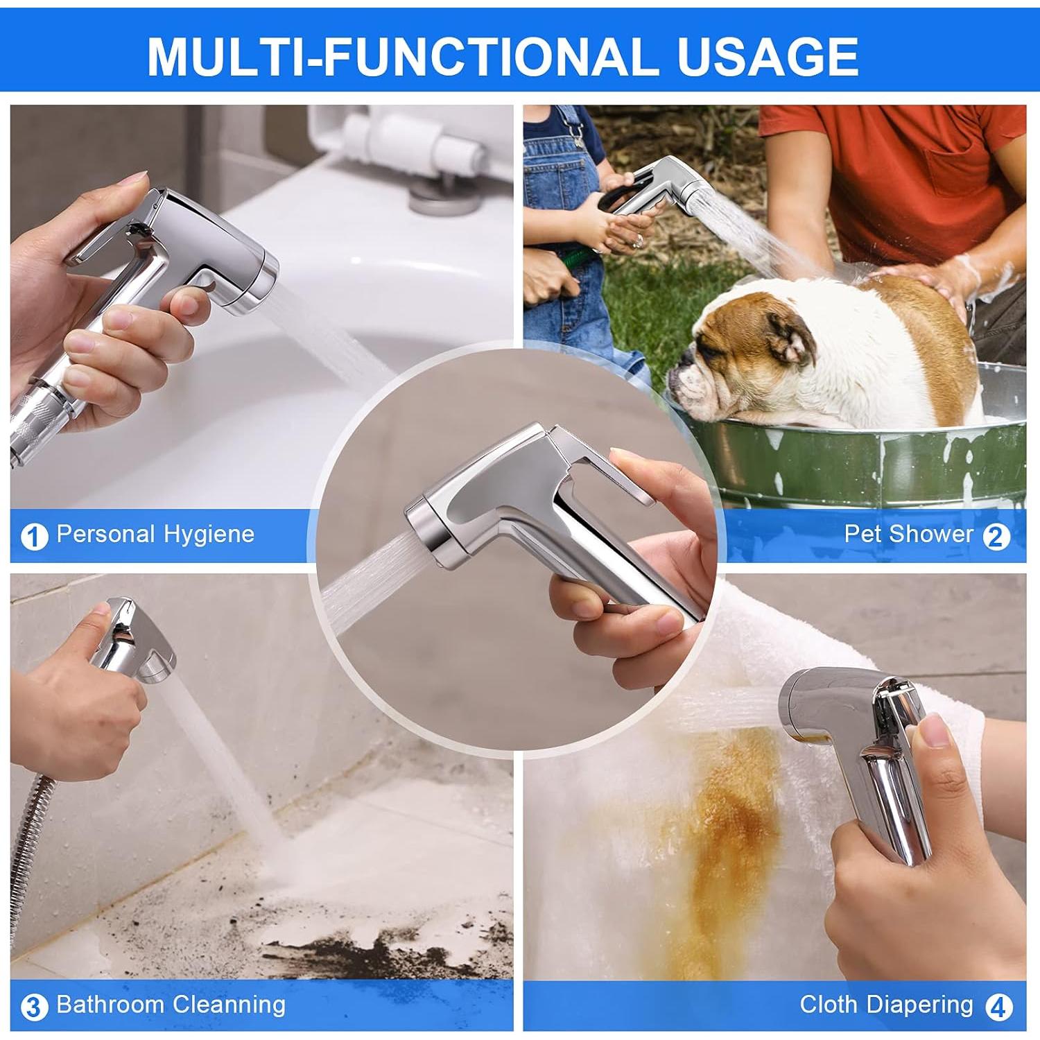 Rociador de Bidet de Mano BOONNY con Manguera 149 cm