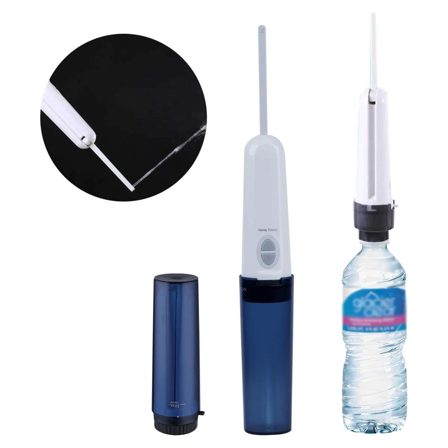 Bidet Portátil Hibbent Eléctrico Recargable Azul