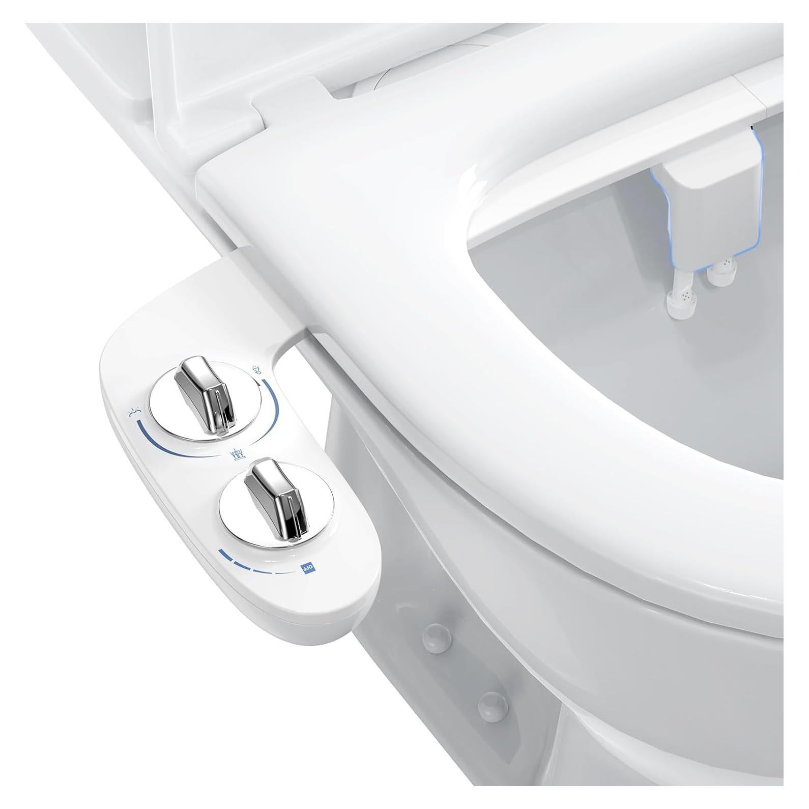 Accesorio Bidet No Eléctrico Homfan Doble Boquilla Ajustable