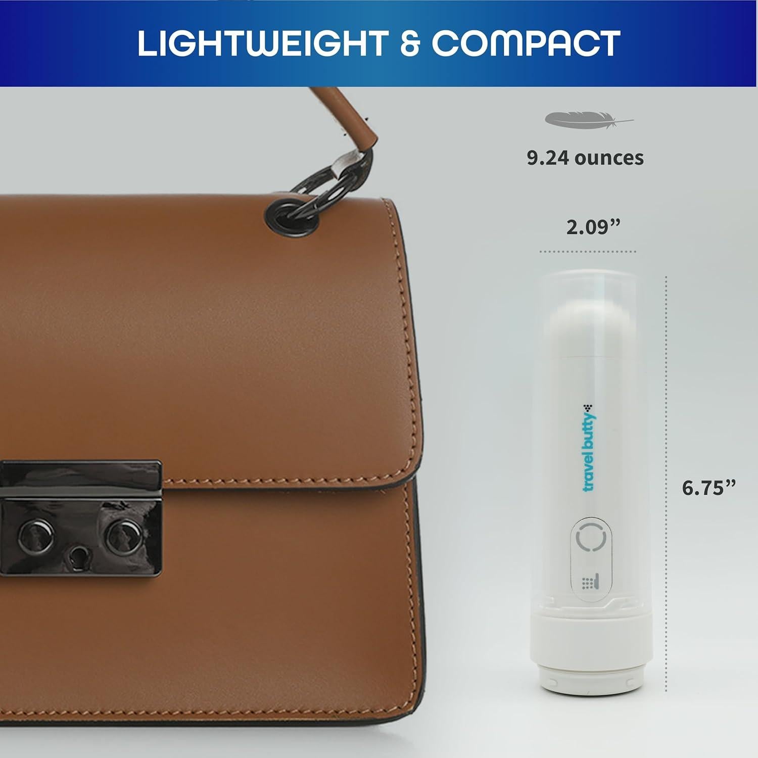 Bidet Portátil Travel Butty TB100 - 3 Modos de Presión