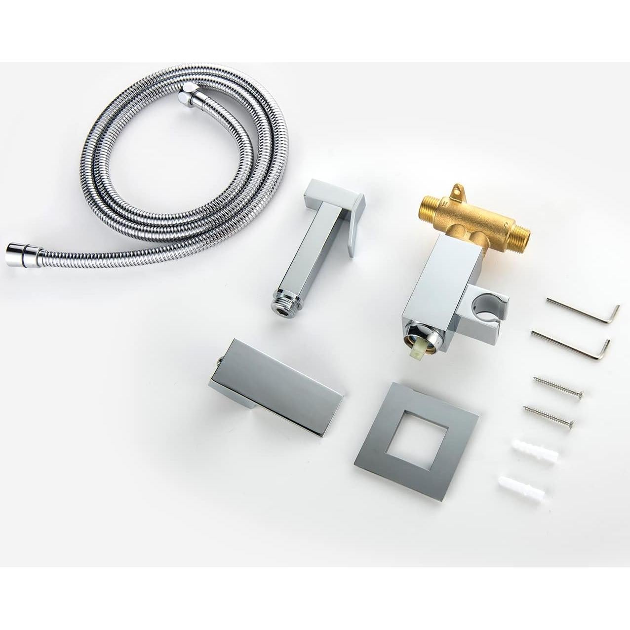 Rociador de Bidet de Mano Gaosin Cromo Agua Caliente y Fría