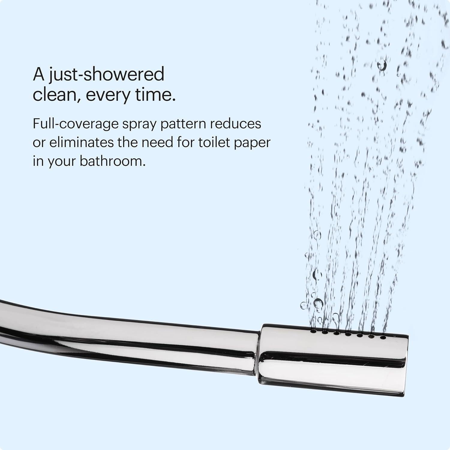 Bidet Brondell SMB-15 Montado Lateral Cromo Ajustable