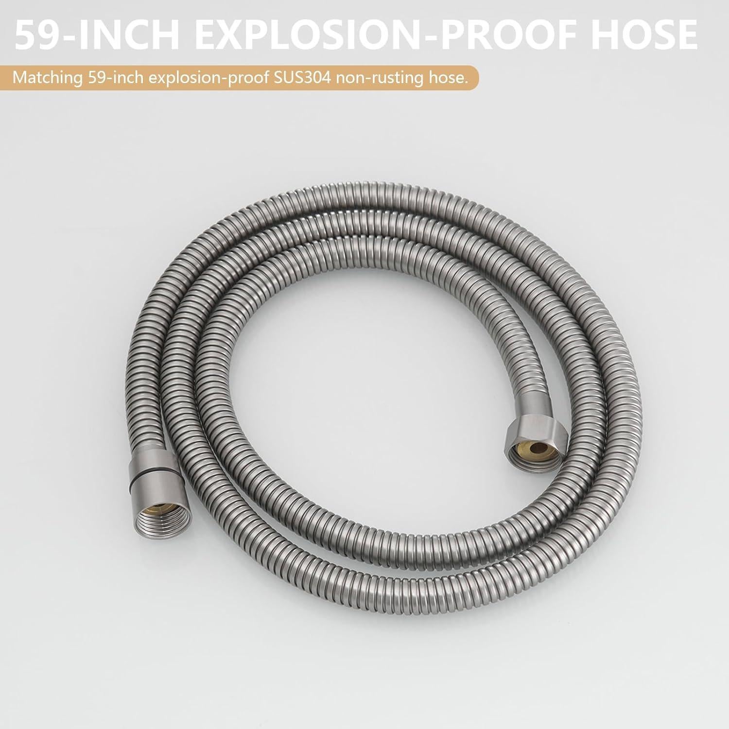 Juego de Rociador de Bidet BATHLAVISH Latón Oro Cepillado