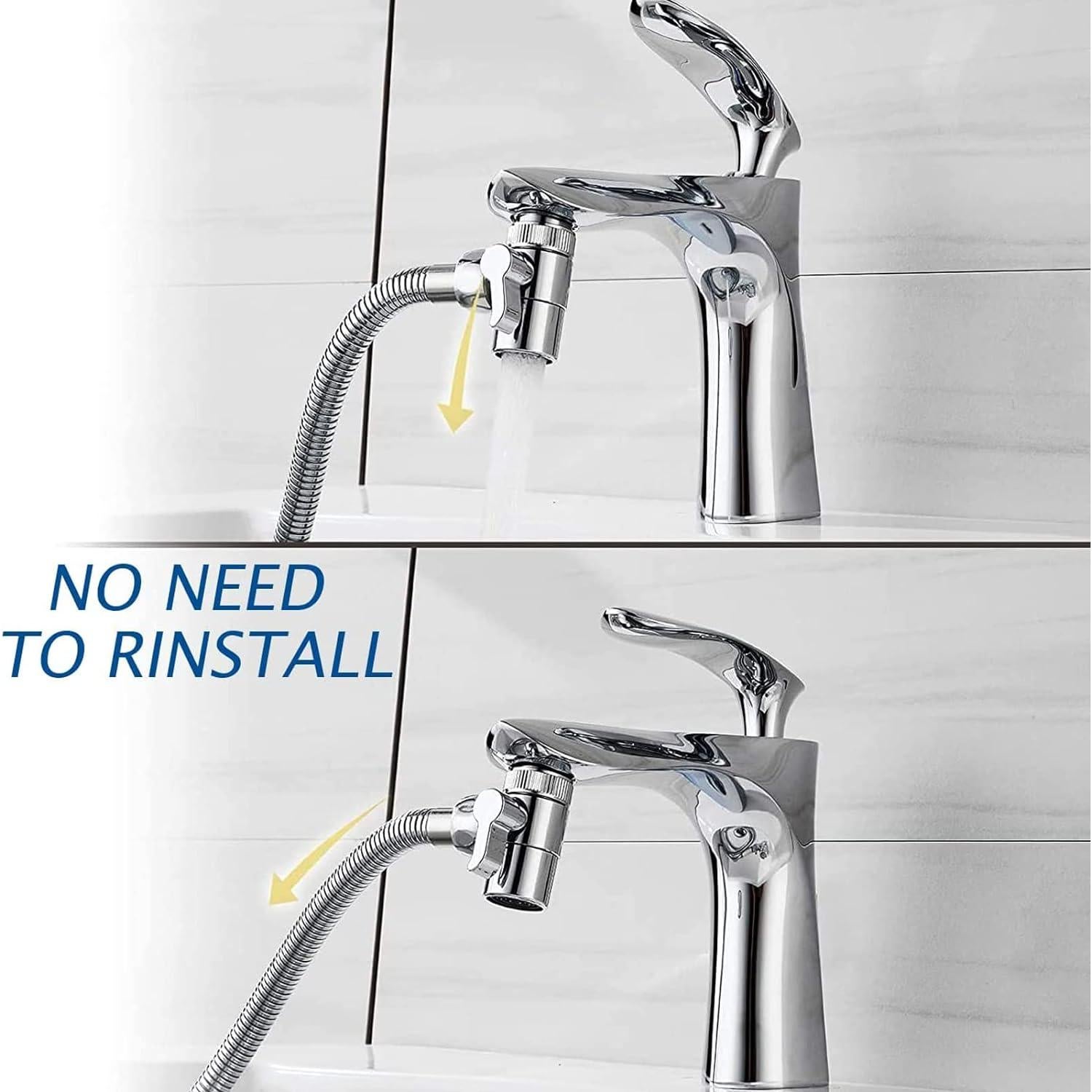 Rociador de Bidet ABSOK Acero Inoxidable 1.5m Moderno