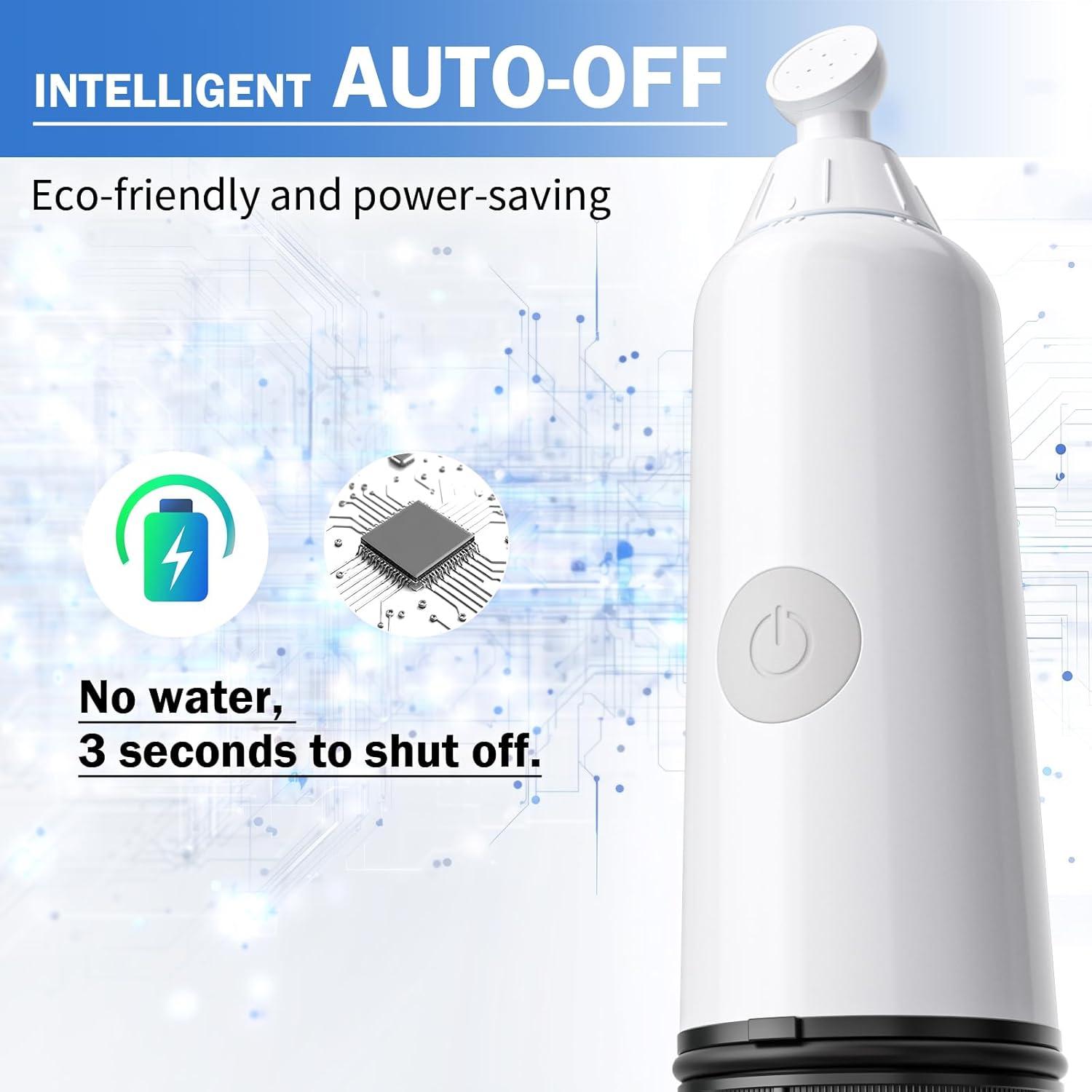 Bidet Portátil Eléctrico EBTULF Negro 6 Modos Alta Presión