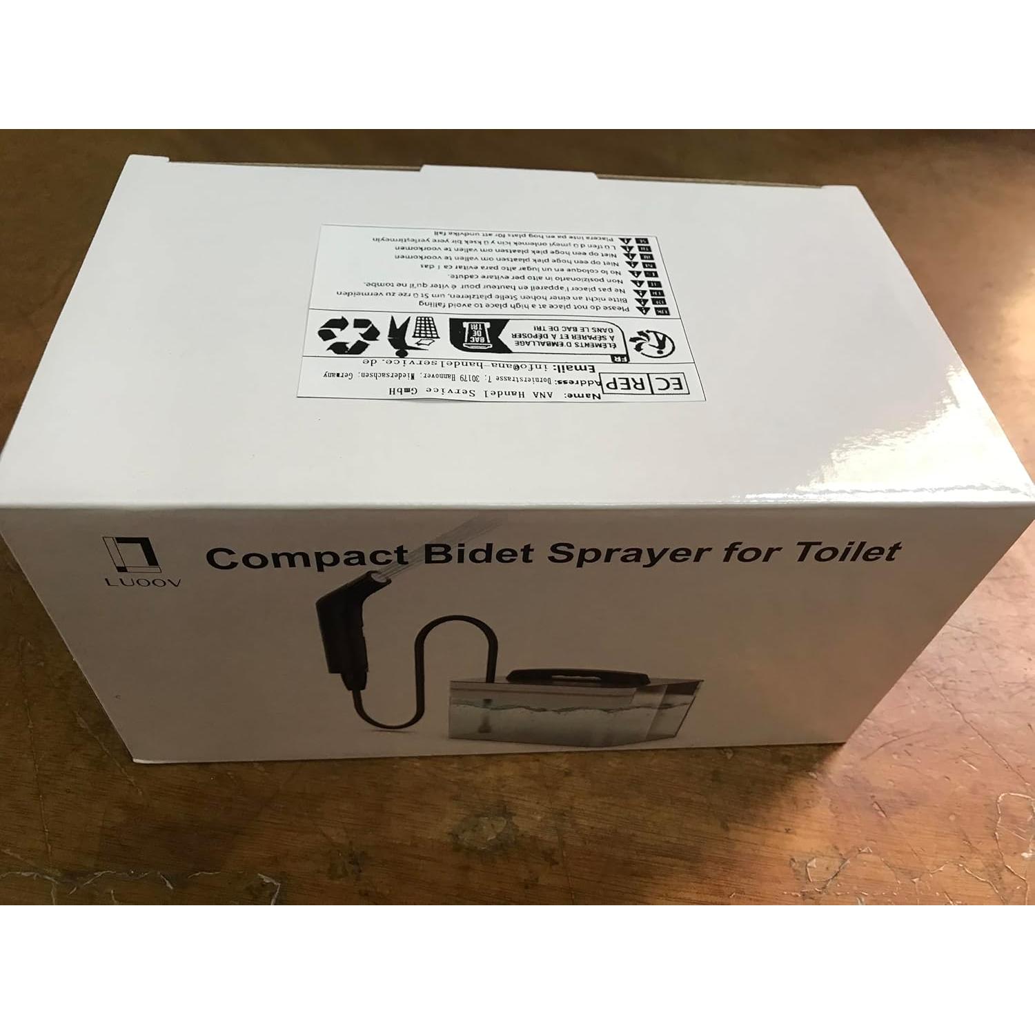 Bidet Portátil LUOOV 2.3L Eléctrico para Viaje y Camping