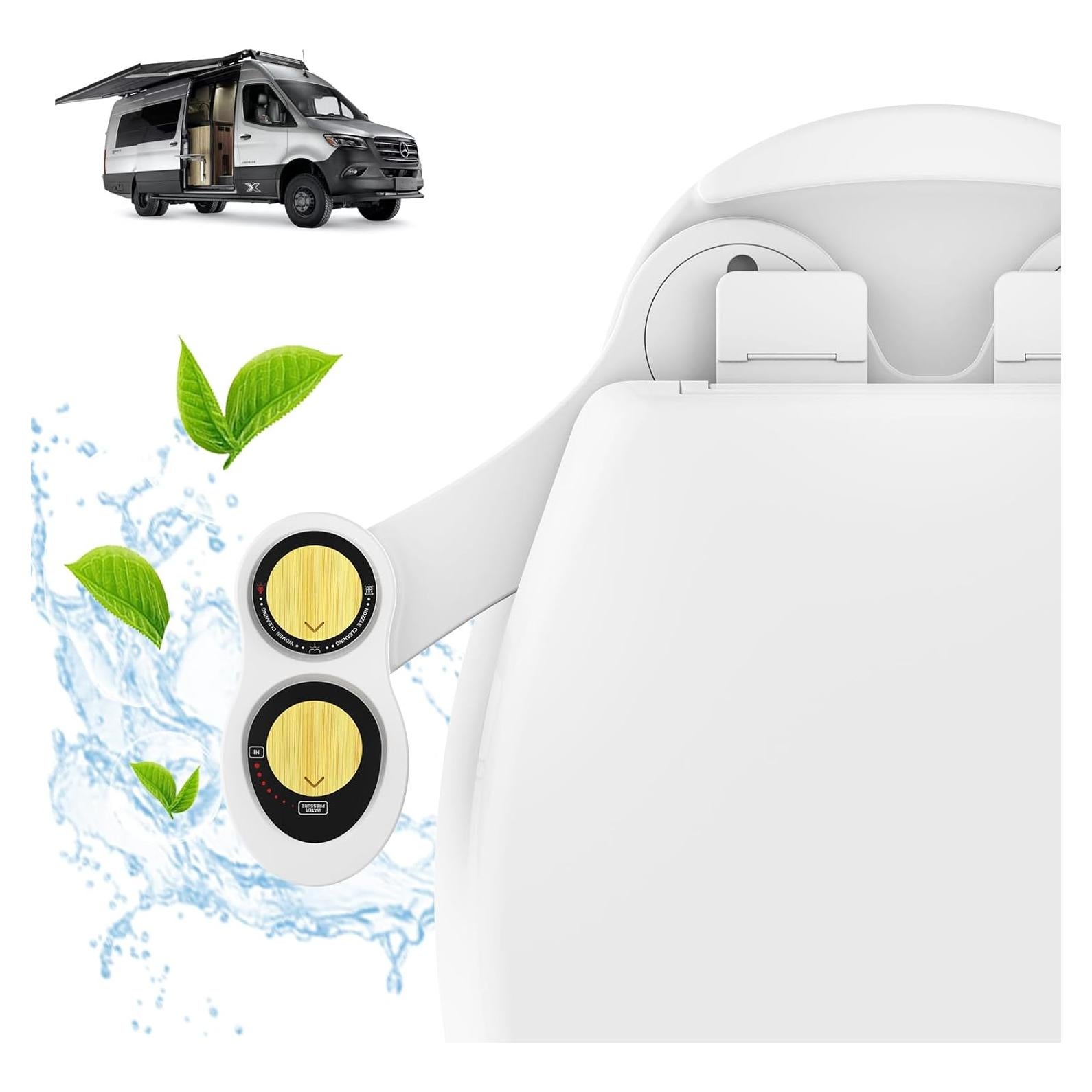 Bidet RV Terapaton para Inodoro - Limpieza Frontal y Reversa