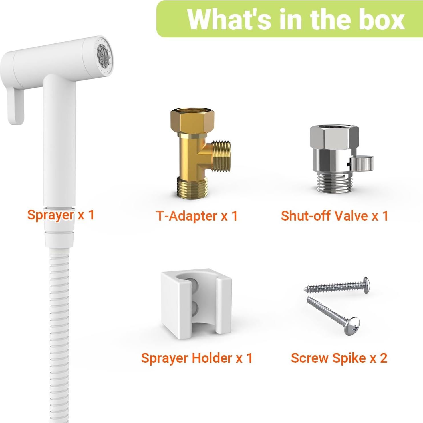 Rociador de Bidet Acesolid para Inodoro RV 149,86 cm