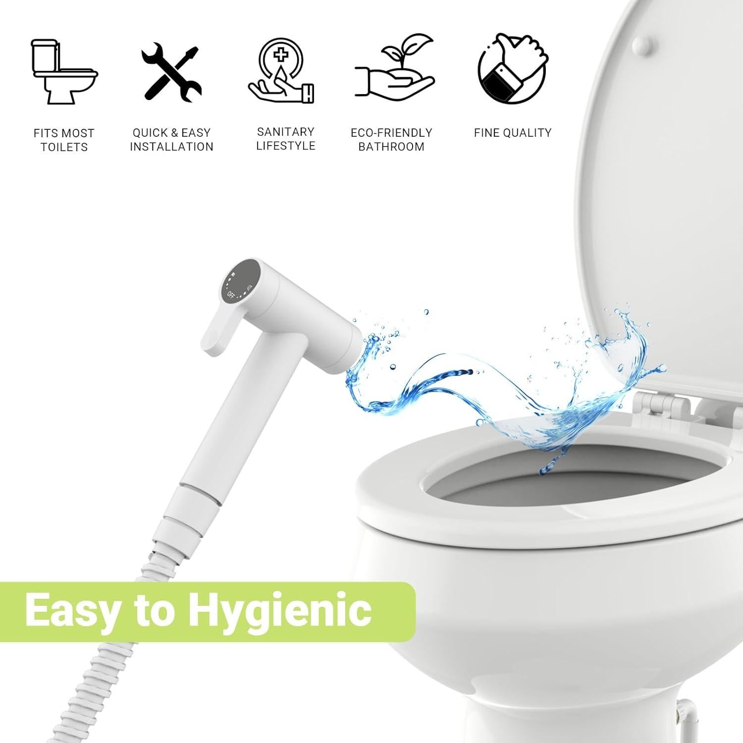 Rociador de Bidet Acesolid para Inodoro RV 149,86 cm