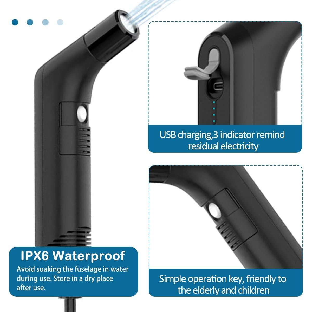 Bidet eléctrico portátil Teabelle 2.3L USB para viaje