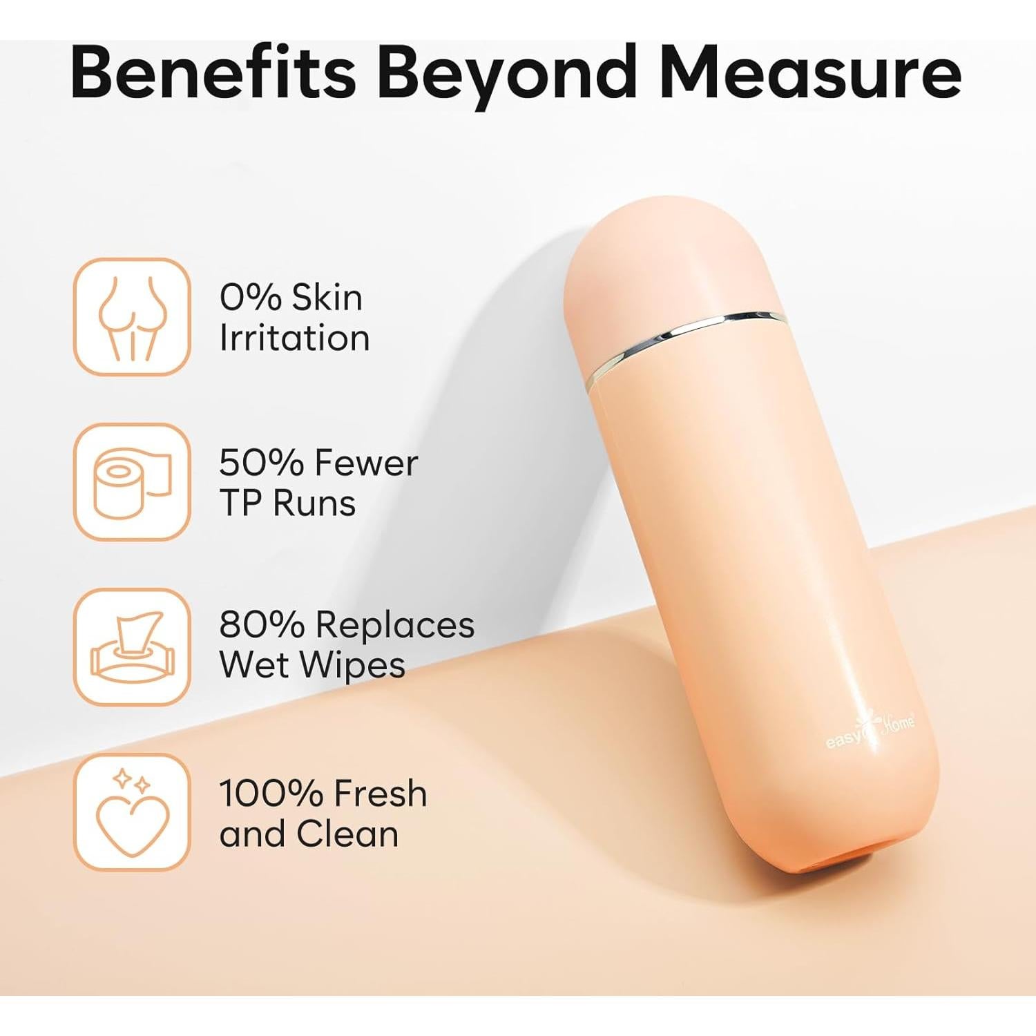 Bidet Portátil Easy@Home 380ml para Higiene Personal