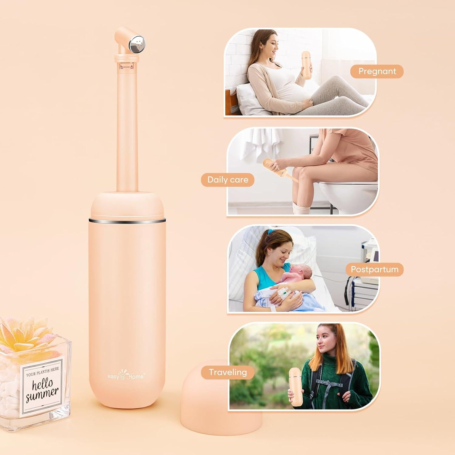 Bidet Portátil Easy@Home 380ml para Higiene Personal