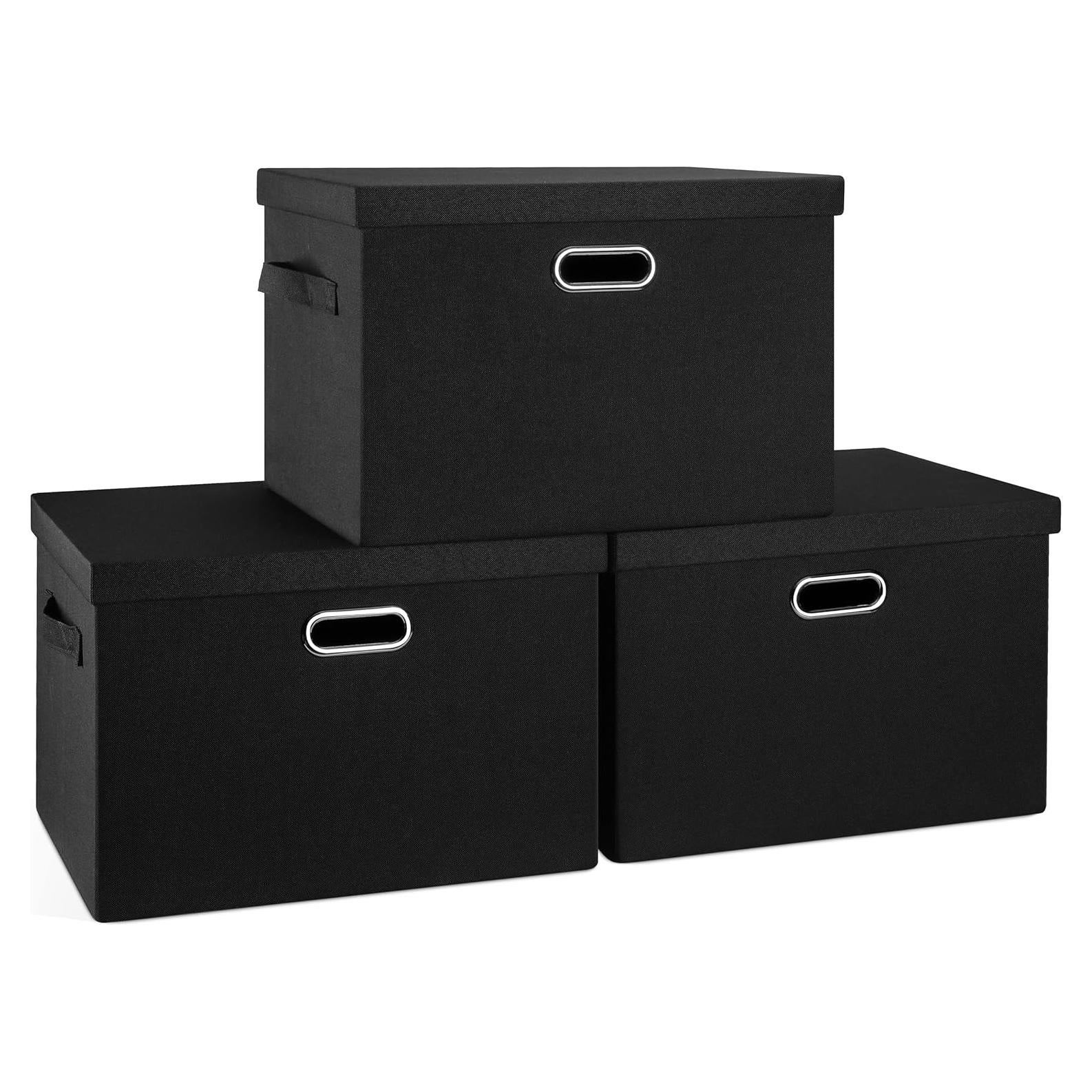 Contenedores de Almacenamiento Graciadeco 36L Plegables 3 Pzas