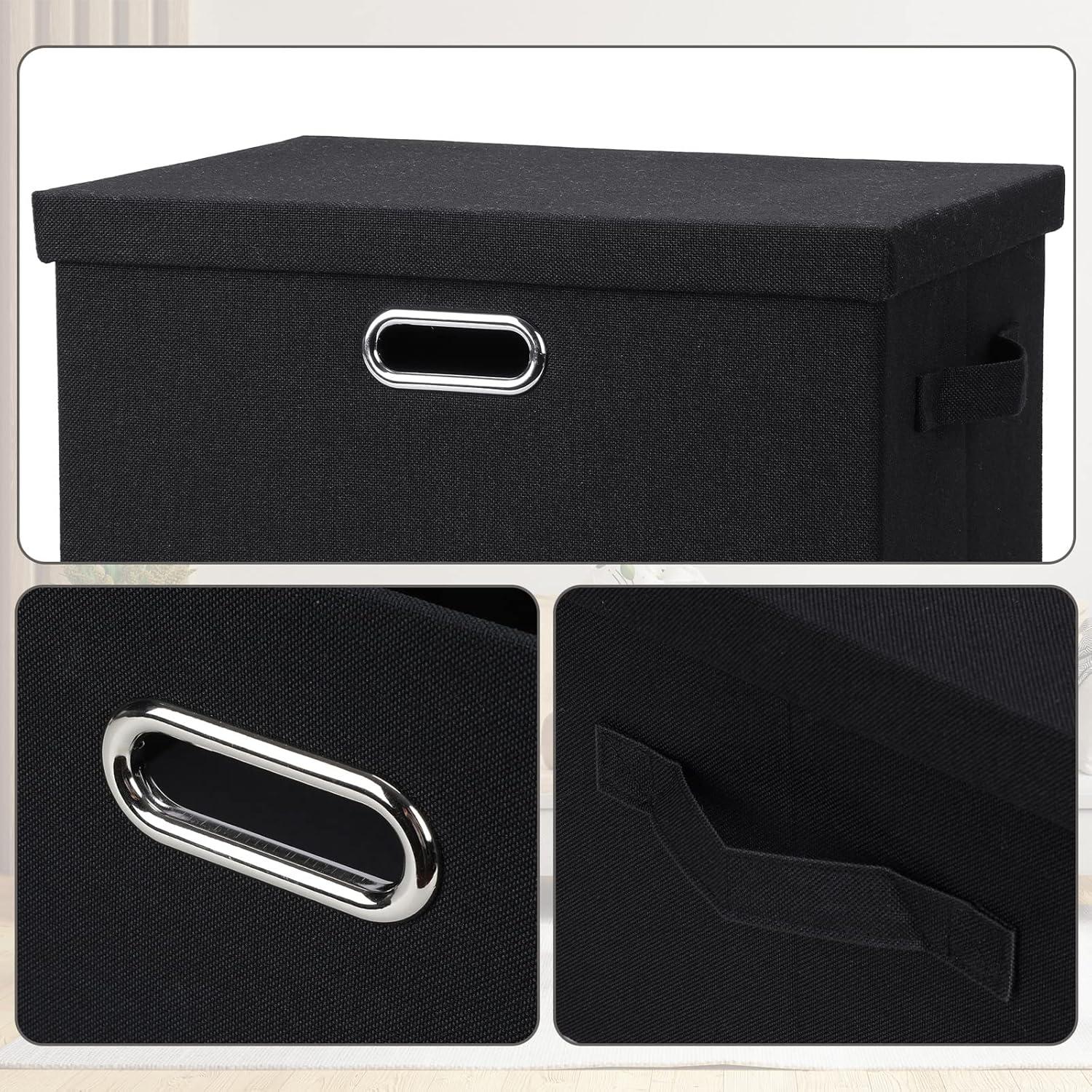 Contenedores de Almacenamiento Graciadeco 36L Plegables 3 Pzas