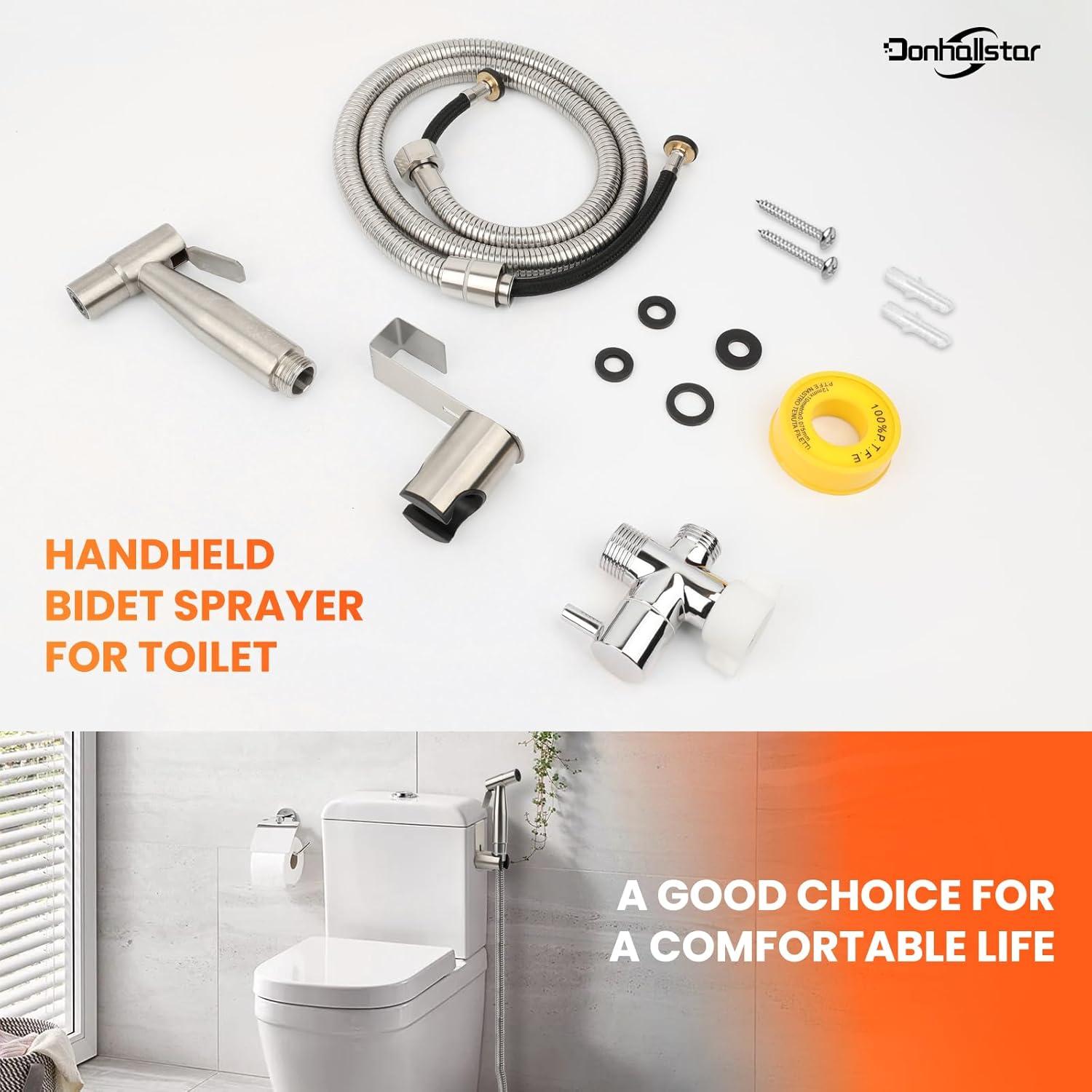 Rociador Musulmán de Mano Donhallstar Acero Inoxidable 0,66 kg