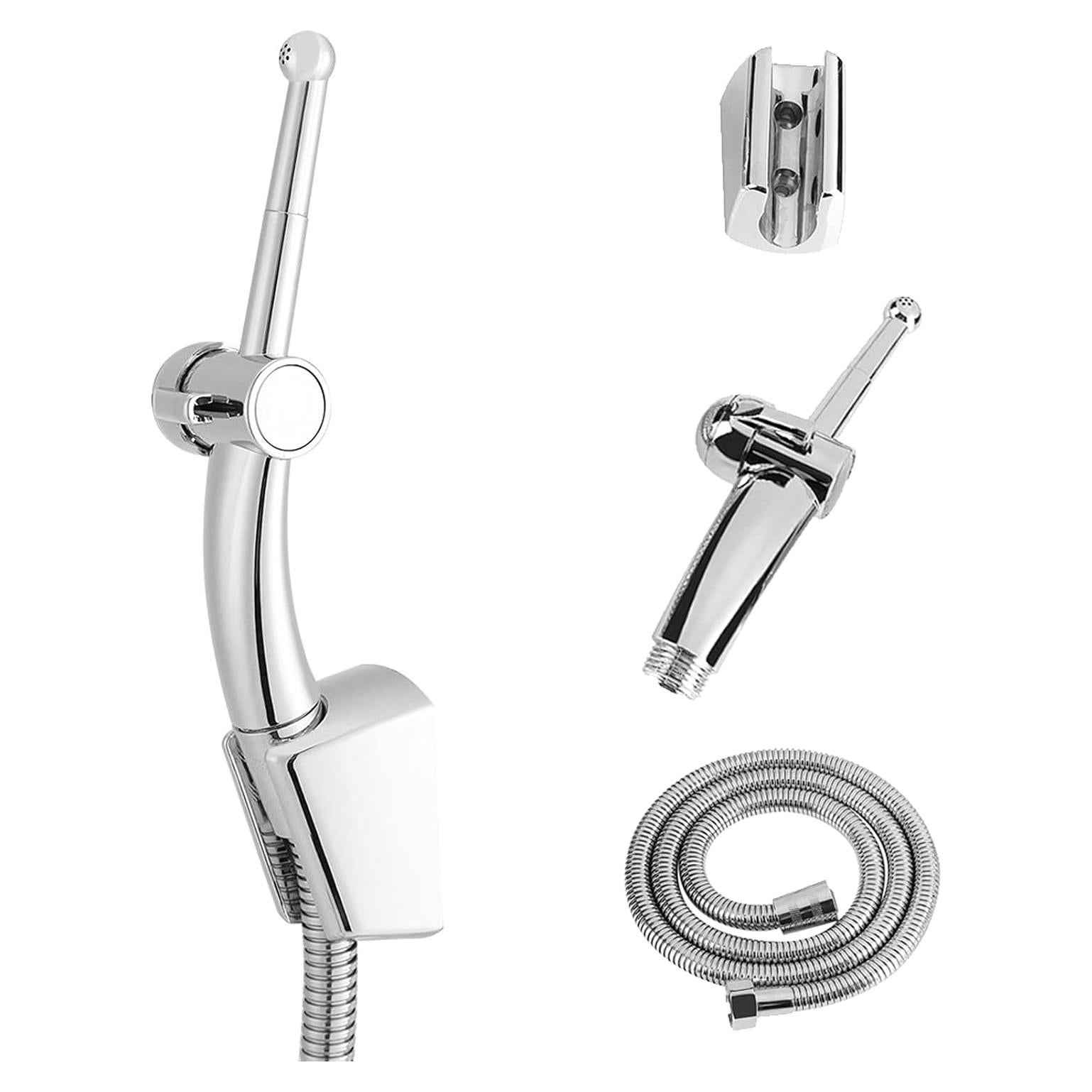 Rociador de Ducha y Bidet WOSKY 1.5m 7 Agujeros Ajustable