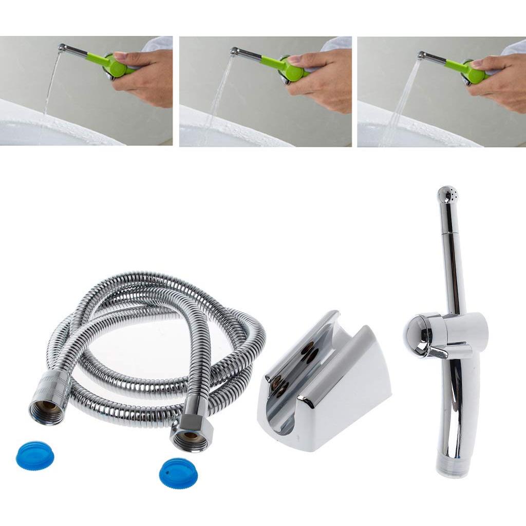 Rociador de Ducha y Bidet WOSKY 1.5m 7 Agujeros Ajustable