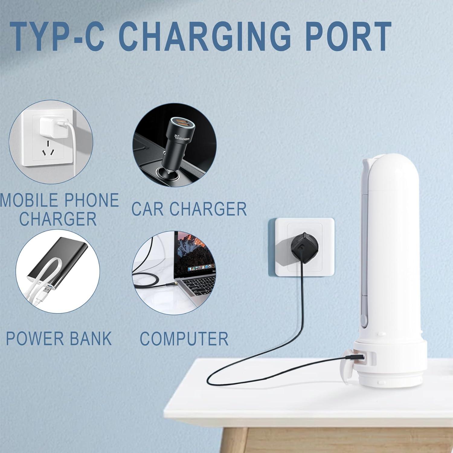 Bidet Portátil New-Star PB-188 Recargable USB-C 180ml