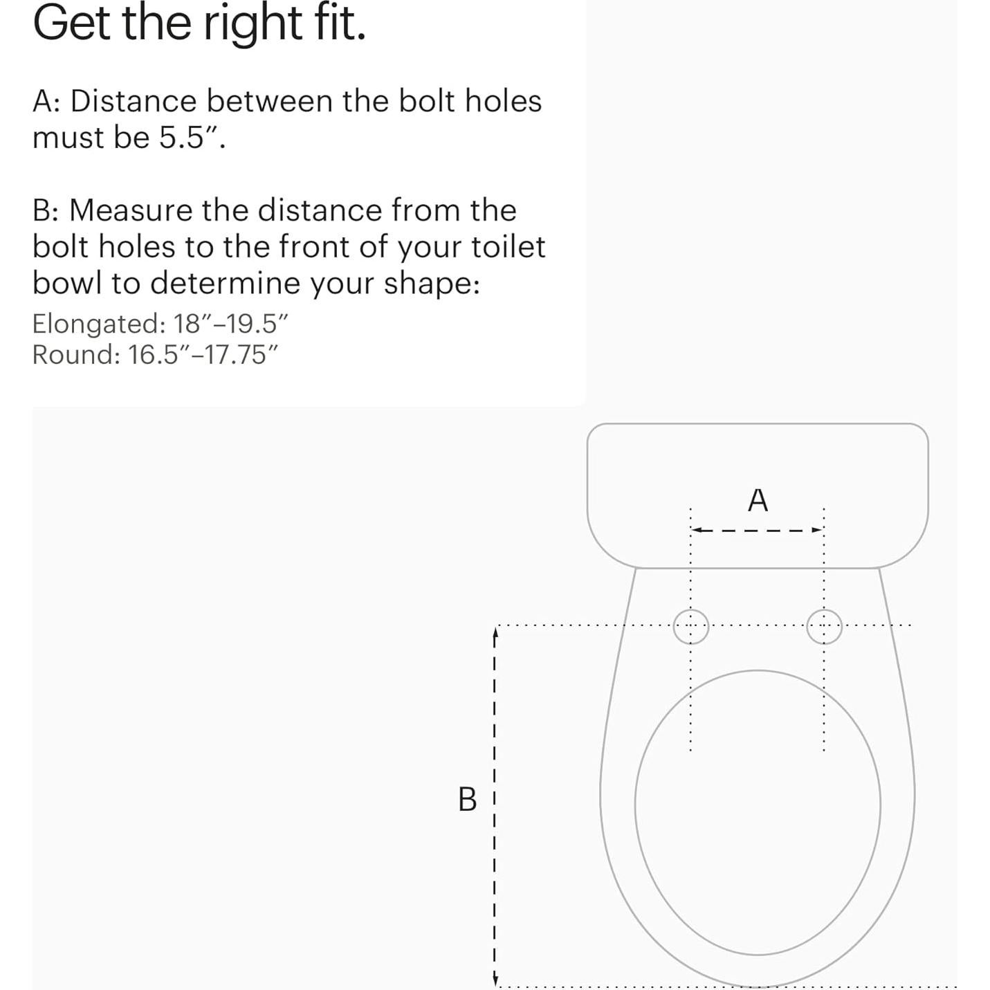 Asiento de Inodoro Bidet Eléctrico Brondell SE400 Alargado