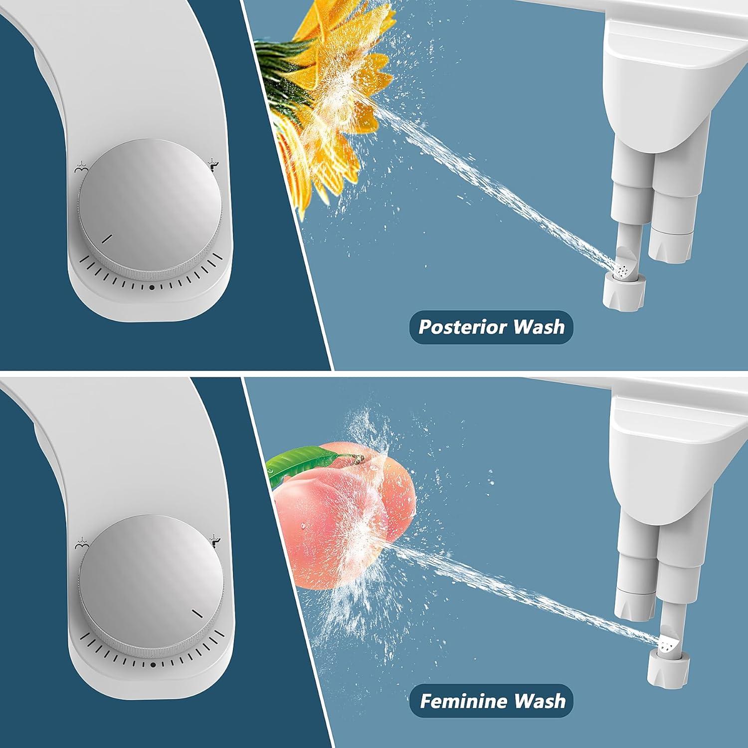 Bidet Izquierdo GALLOP Ultra Delgado con Doble Boquilla Cromo