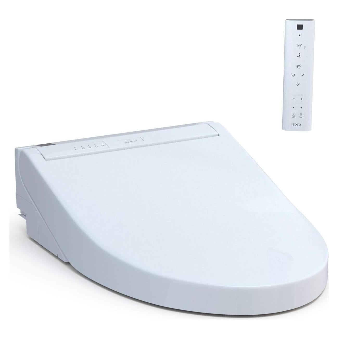 Asiento de Inodoro Electrónico Bidet TOTO SW3084#01 C5 Alargado