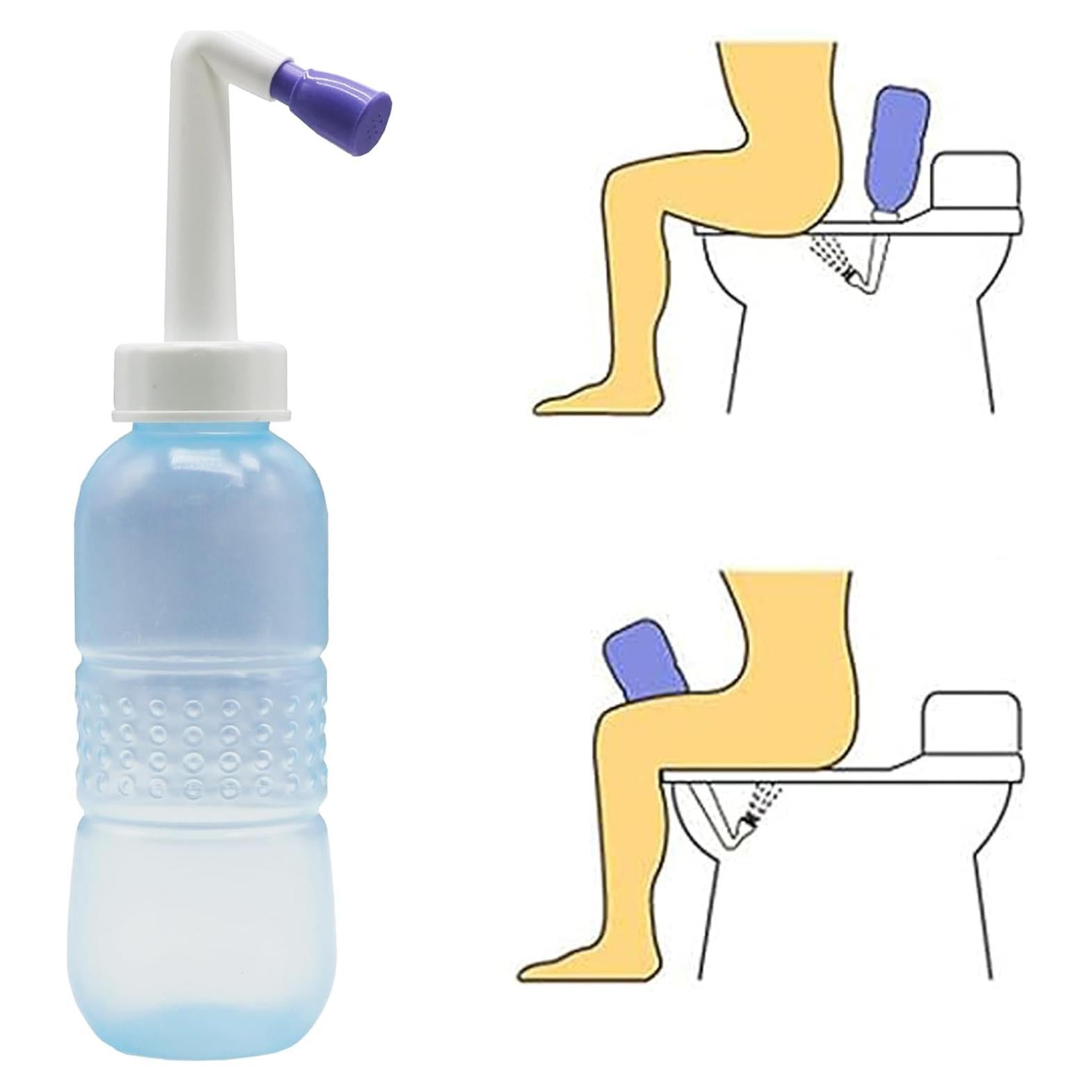 Limpiador de Higiene Personal Portátil Botella Bidet 450 ml