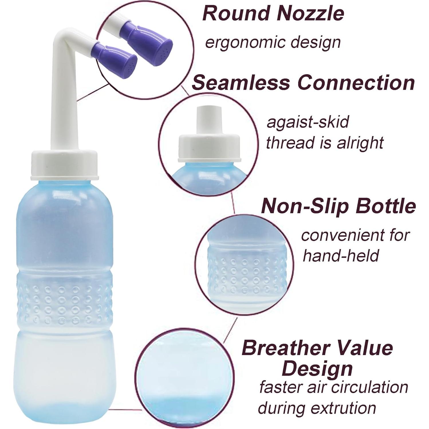 Limpiador de Higiene Personal Portátil Botella Bidet 450 ml