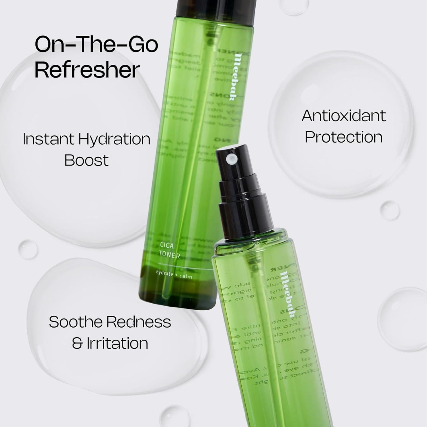 Meebak CICA Toner Spray 113ml Bruma Facial Coreana