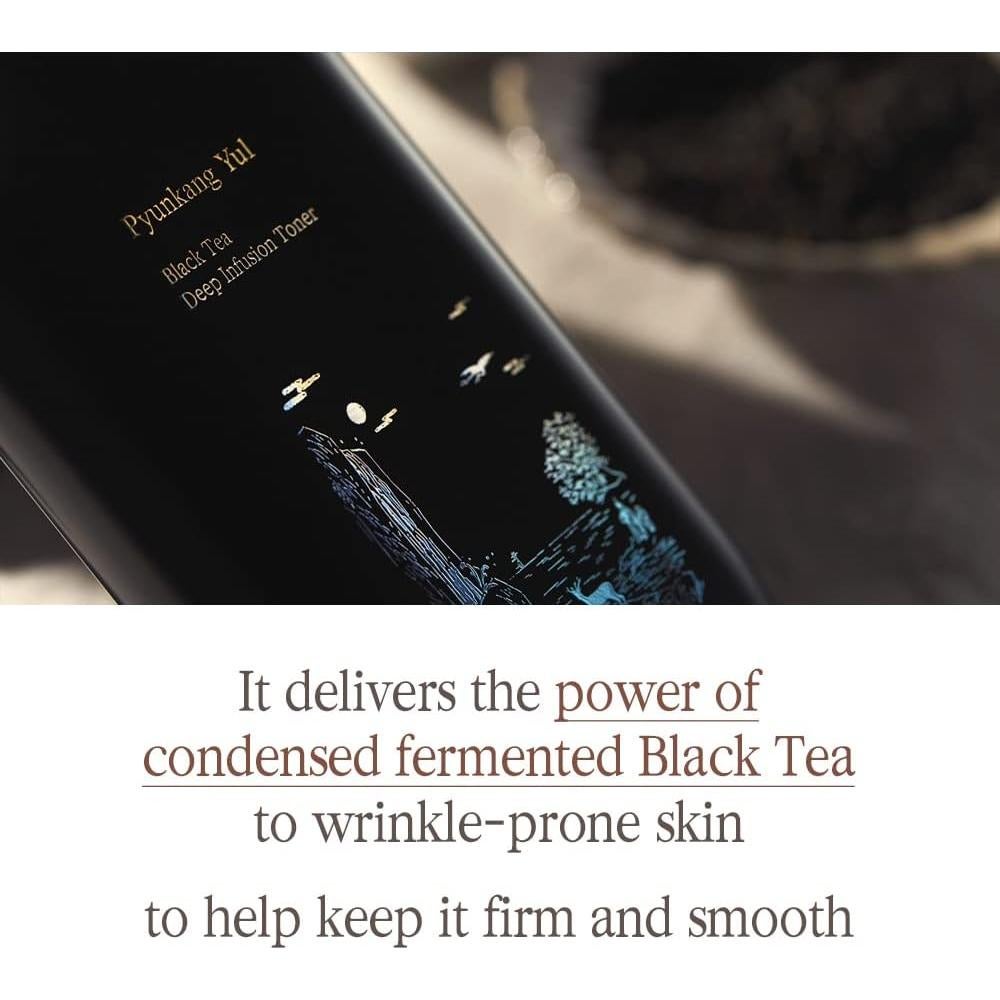 Tónico Hidratante Pyunkang Yul Té Negro 130ml Antienvejecimiento