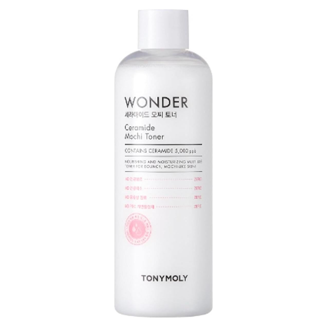 Toner Hidratante TONYMOLY Wonder Ceramide 500 ml Piel Saludable