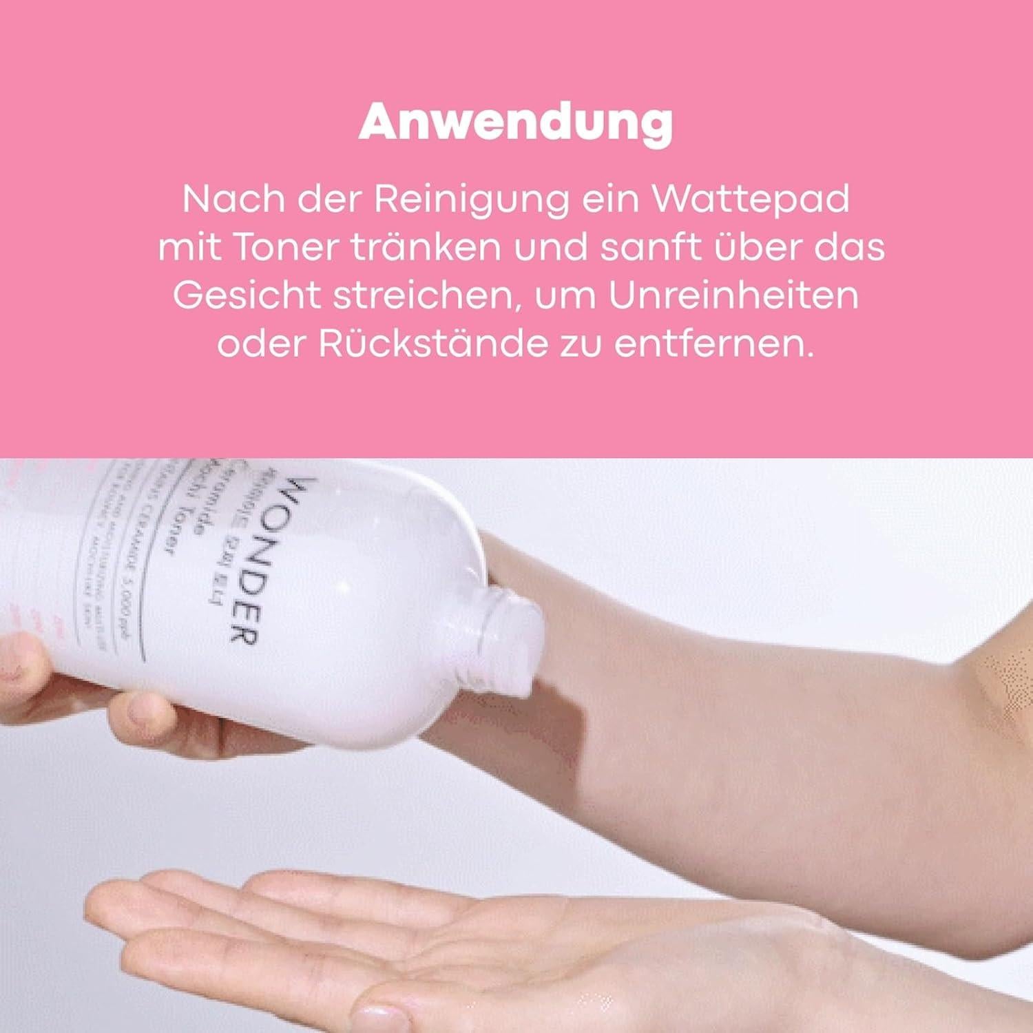 Toner Hidratante TONYMOLY Wonder Ceramide 500 ml Piel Saludable