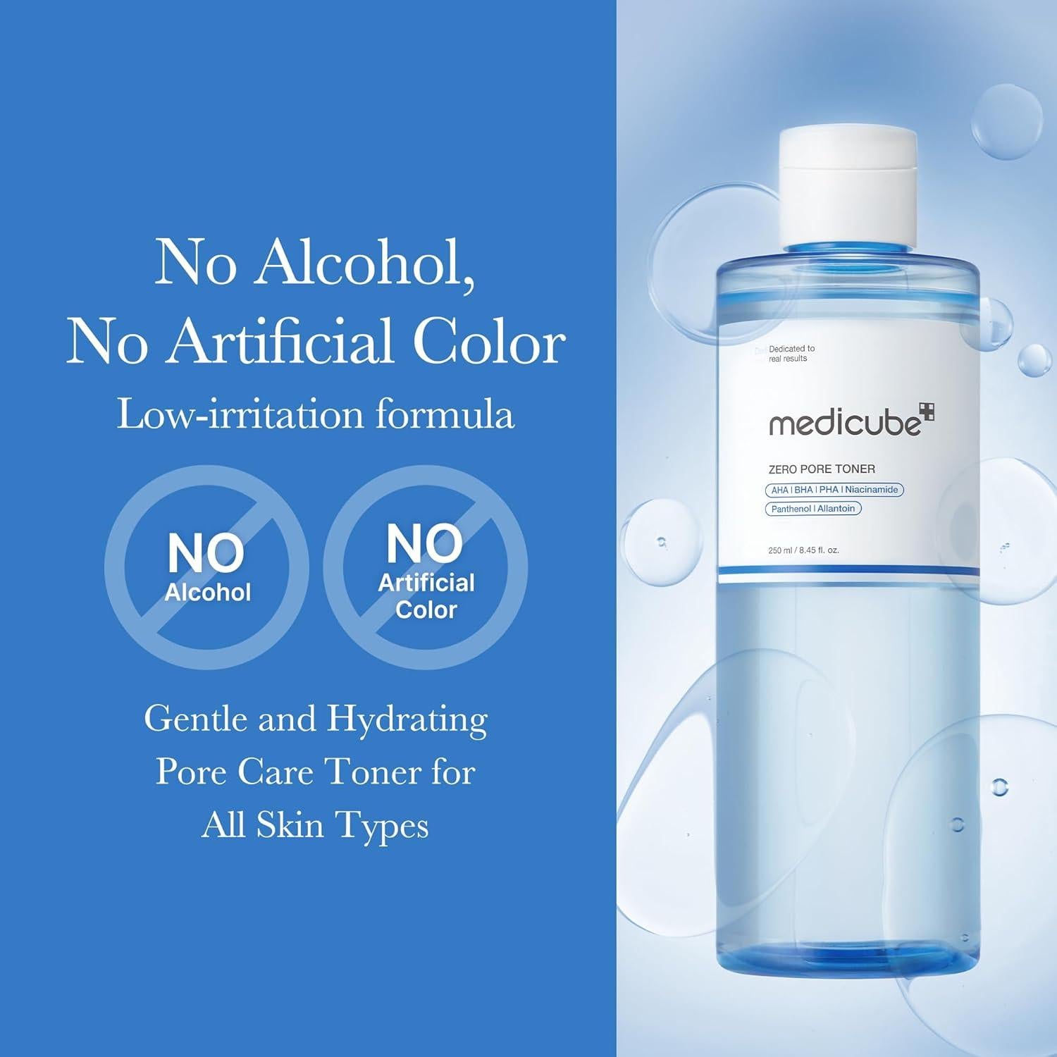 Tónico Exfoliante Hidratante Medicube Zero Pore 250 ml