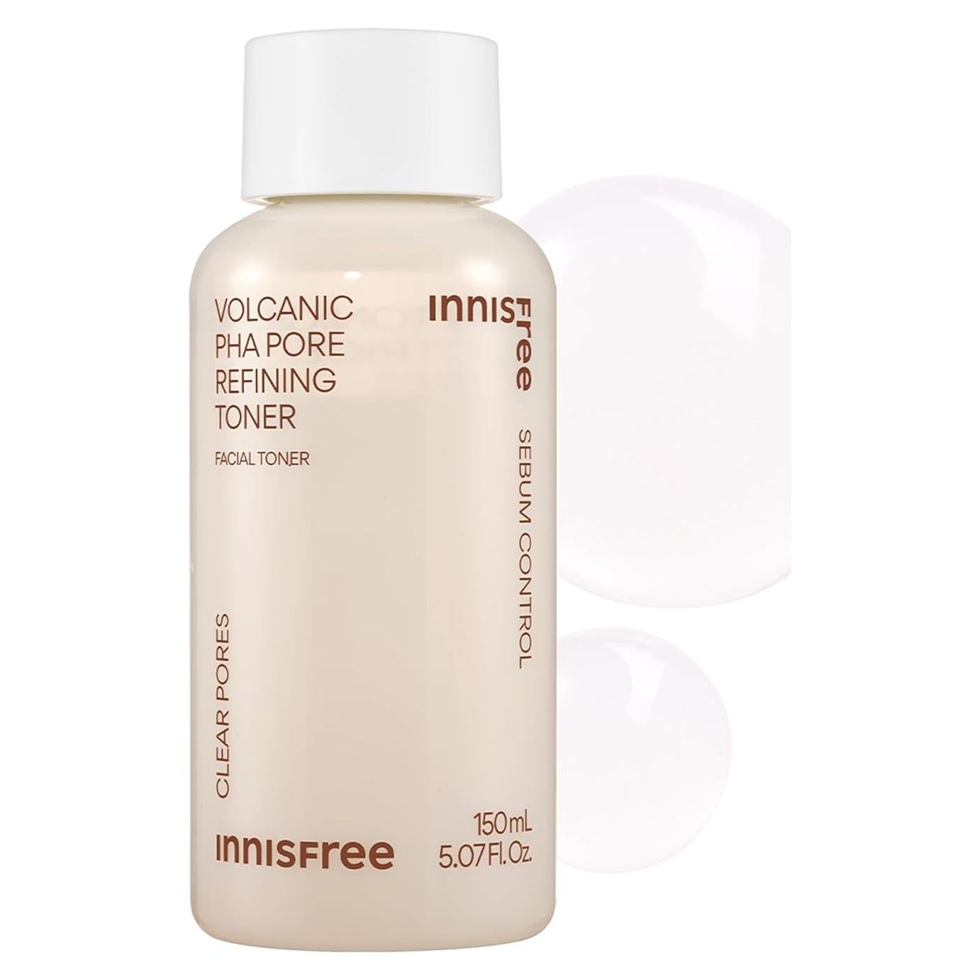 Tonificador Refinador de Poros Innisfree 191g PHA Ácido Salicílico