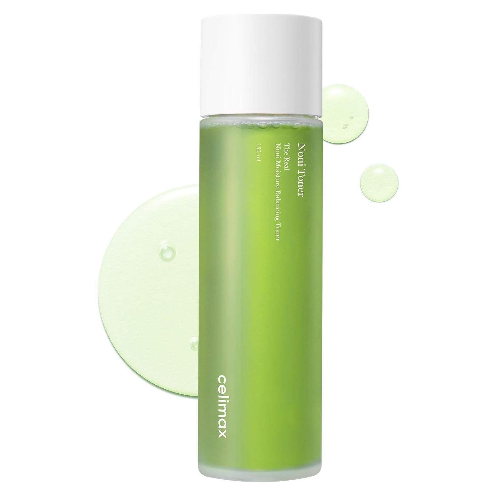 Tonificador Equilibrante de Humedad Celimax Noni 150ml - Hidratante y Exfoliante para Piel Sensible