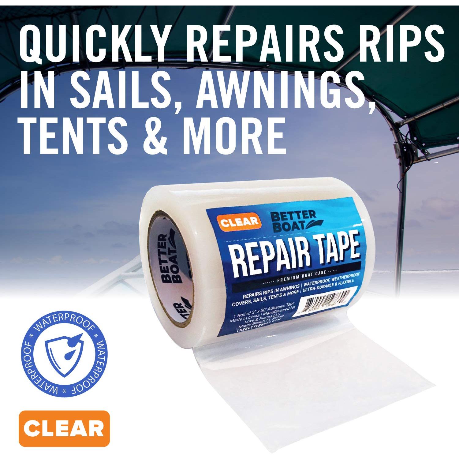 Cinta de Reparación Transparente Better Boat 7,62 cm x 9 m