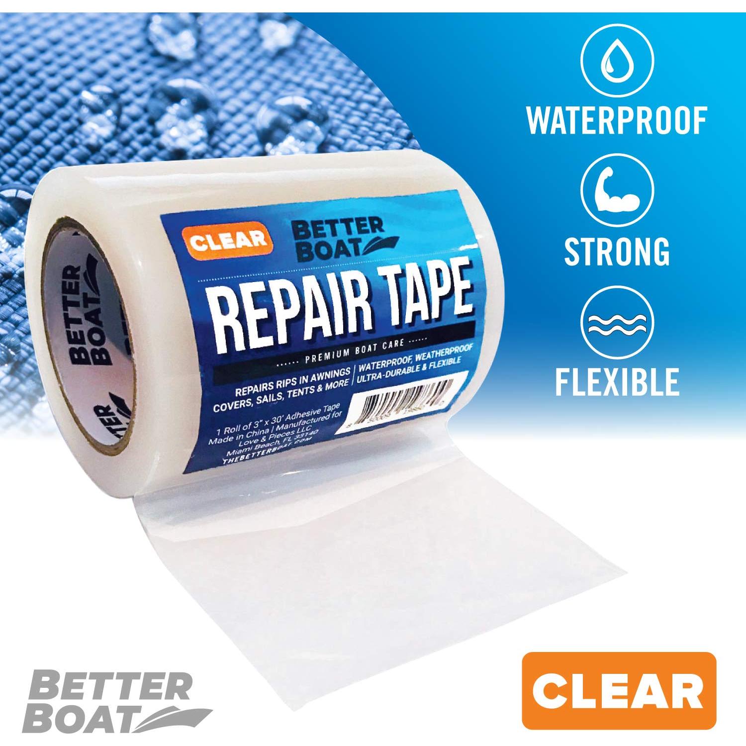 Cinta de Reparación Transparente Better Boat 7,62 cm x 9 m