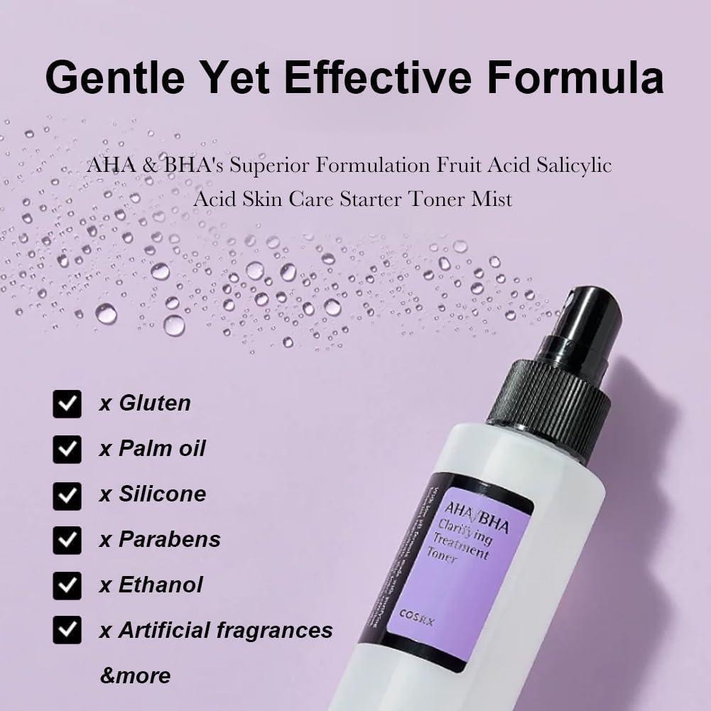 Tónico Exfoliante AHA/BHA COSMOO 150ml para Todo Tipo de Piel