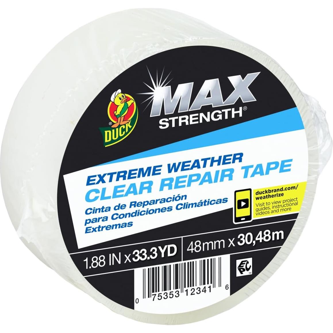 Cinta de Reparación Duck Brand 4.78 cm x 30.48 m Transparente