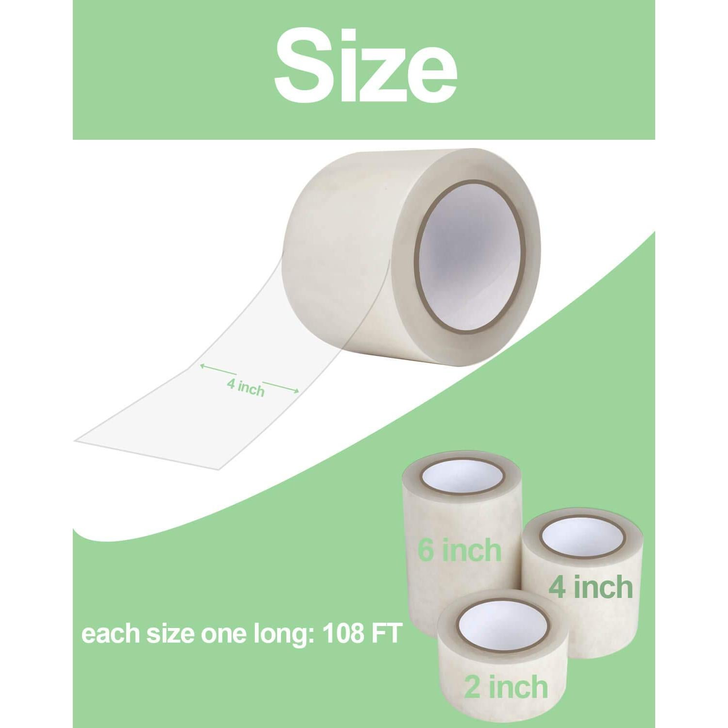 Cinta de Reparación Plástica Vensovo 10,16cm x 32,92m