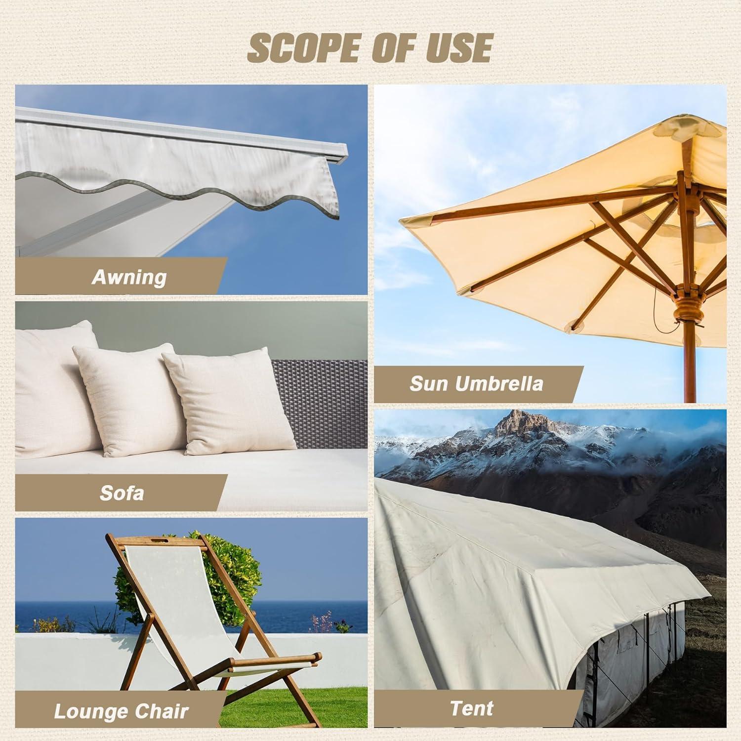 Parches de Reparación de Lona OAZ 10,16 x 200,66 cm Negro