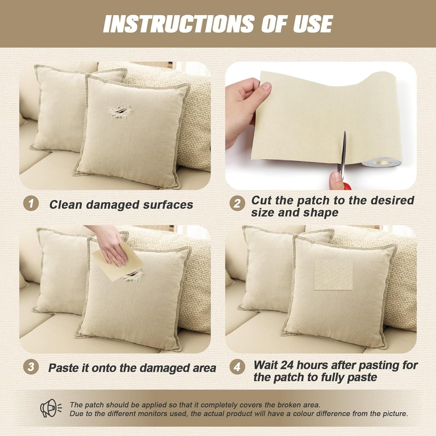 Parches de Reparación de Lona OAZ 10,16 x 200,66 cm Negro