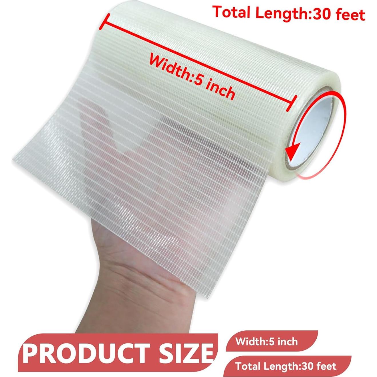 Cinta de reparación impermeable Birllaid 12.7cm x 9.14m