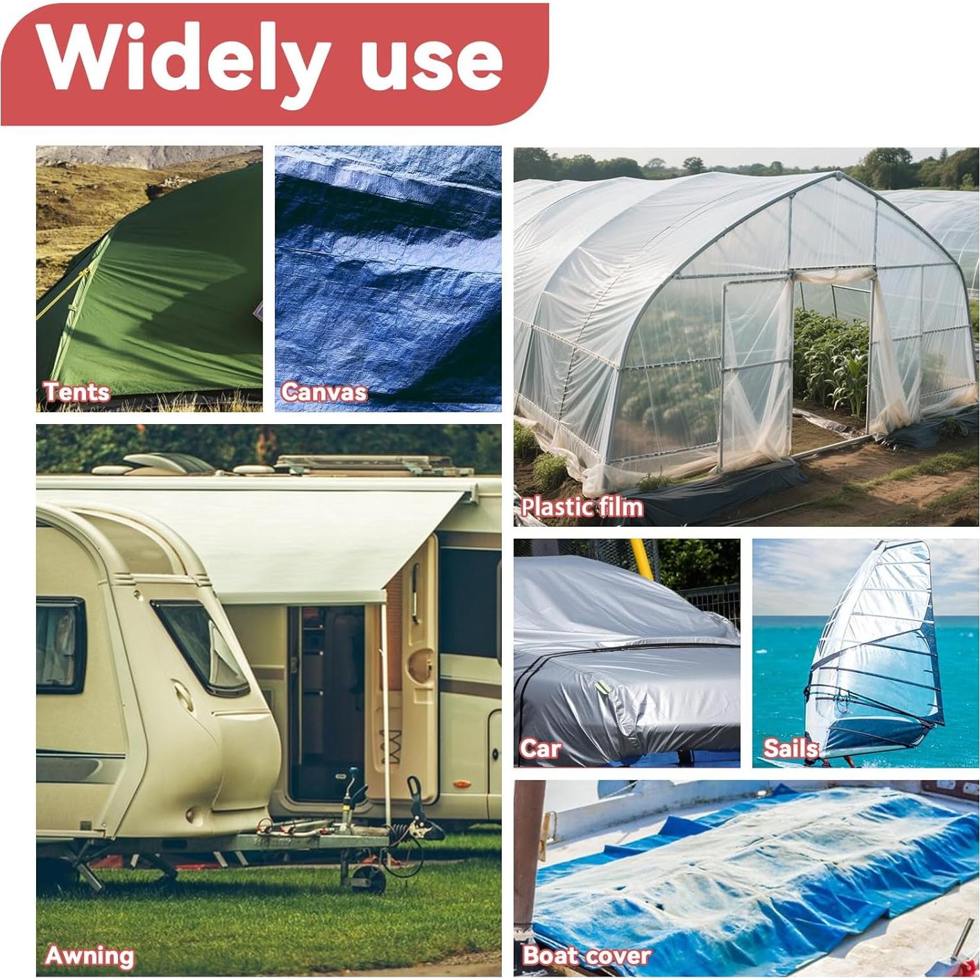 Cinta de reparación impermeable Birllaid 12.7cm x 9.14m