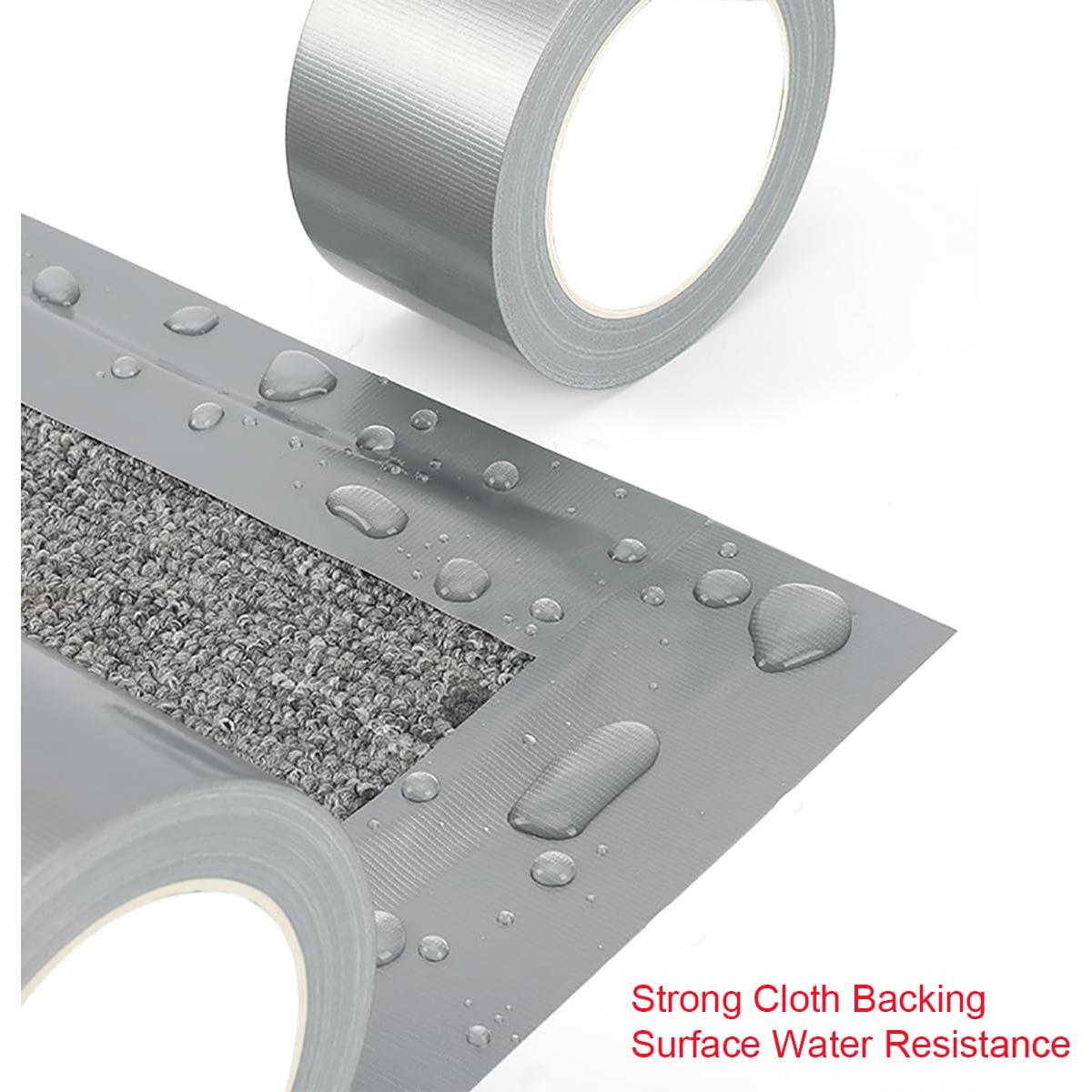 Paquete de 3 Cinta Ducto Resistente al Agua 5cm x 18m