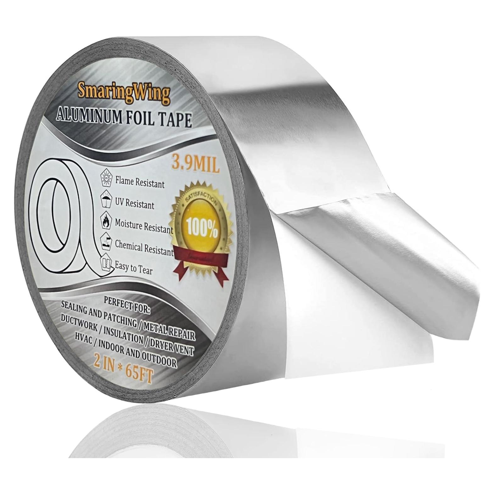 Cinta Adhesiva de Aluminio 5cm x 20m Smaring Resistente