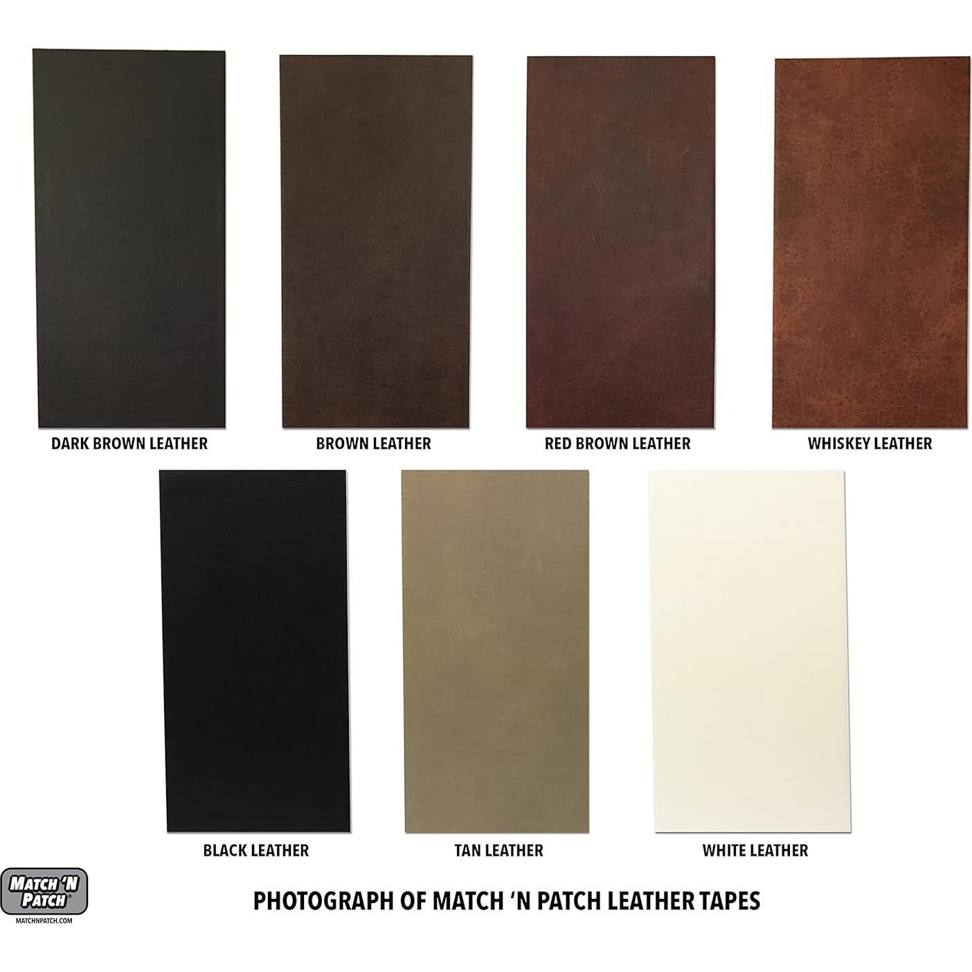 Cinta de Reparación de Cuero Match 'N Patch 5,72 cm x 4,57 m Marrón