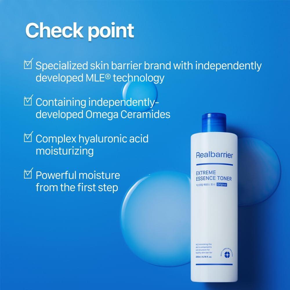 Tónico Facial Hidratante Real Barrier 200ml Ácido Hialurónico