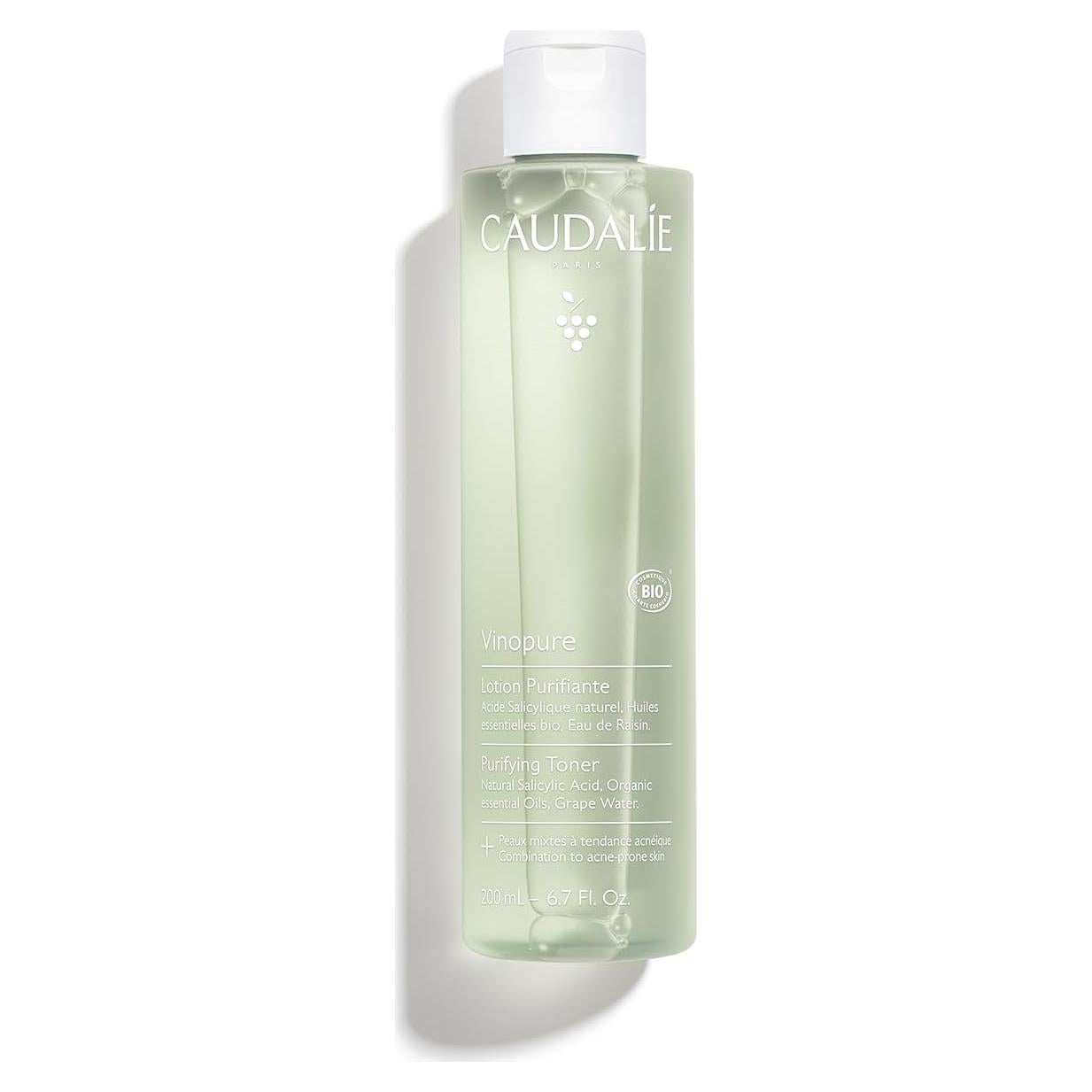 Tónico Minimizador de Poros Caudalie Vinopure 198 ml
