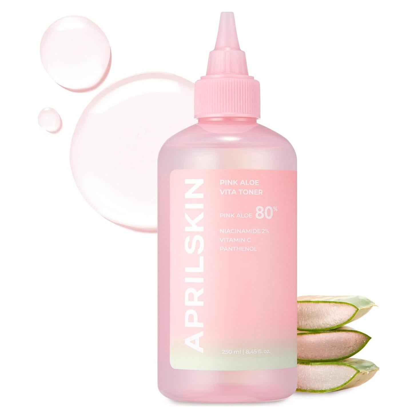 Tónico Facial Aloe Vera Rosa Aprilskin 250 ml Hidratante